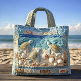 Bolso Tote Artesanal Acolchado Tortuga