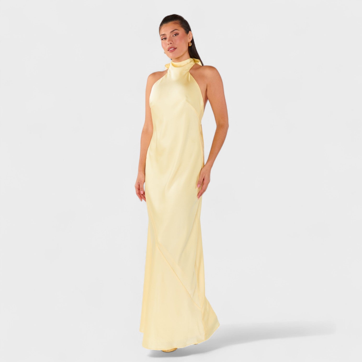 Bronagh - Halter Neck Dress - Charlotte & Willow, front
