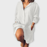 Inès - Chic Linen Blouse
