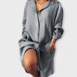 Inès - Chic Linen Blouse