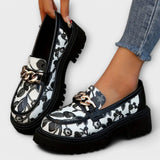 Sarah - Vintage Floral Slip-On Loafers