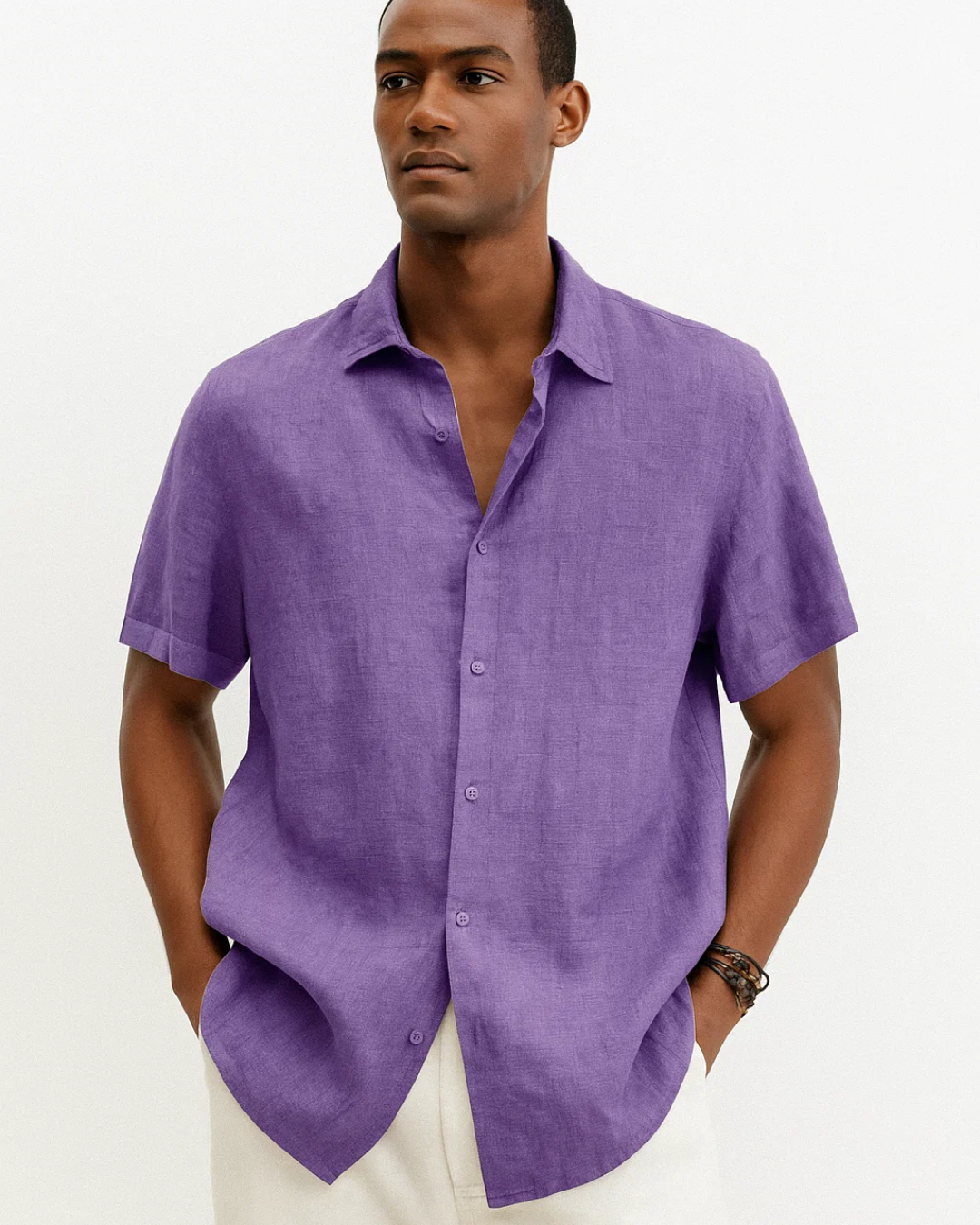 Zoé - Chemise Bouton Ouvert