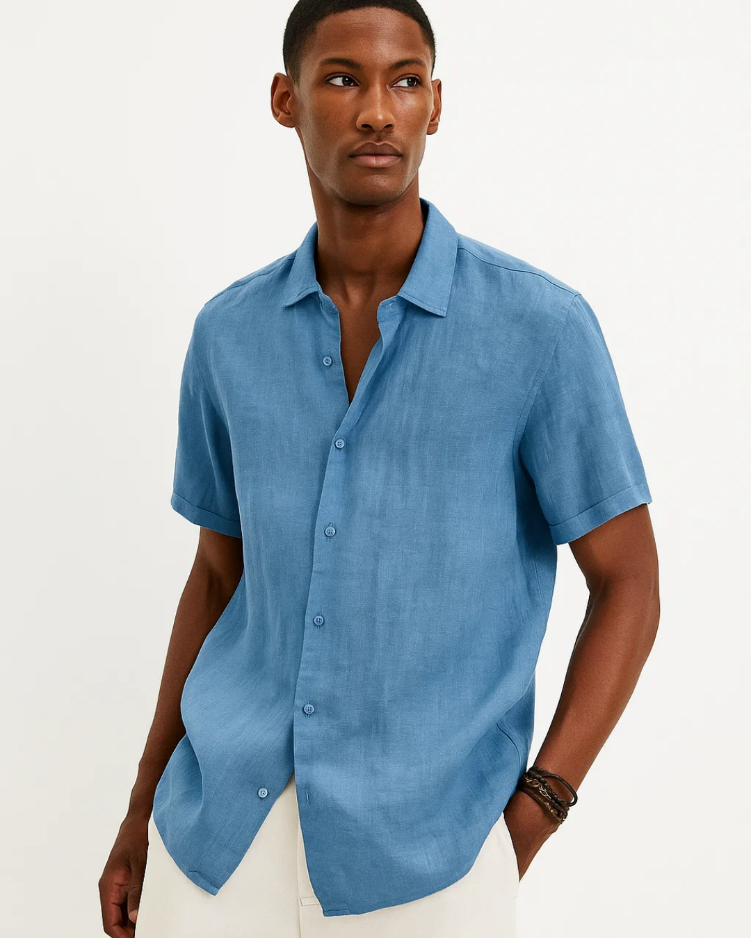 Zoé - Chemise Bouton Ouvert