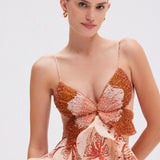 Aine Ibiza Dress - Charlotte & Willow, detail
