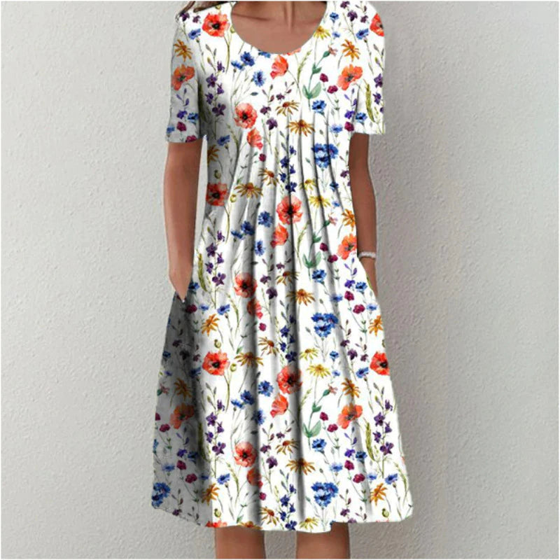 Nábla - Chic Midi Dress - Charlotte & Willow, front