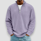 Jonas | Curduroy Zip Up Sweater