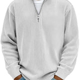 Jonas | Curduroy Zip Up Sweater