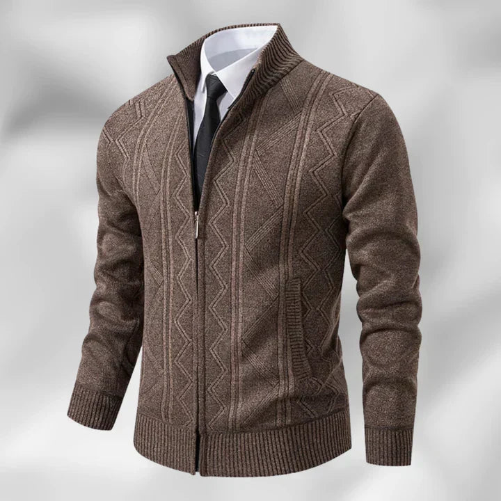 Cillian Chic Long Cardigan - Charlotte & Willow, front view
