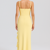 Céline - Elegant Satin Corset Gown