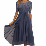 Margot - Lace Midi Dress