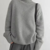 Isabella - High Collar Cashmere
