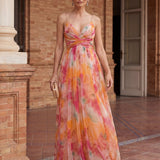 Muirne Floral Print Maxi Dress - Charlotte & Willow