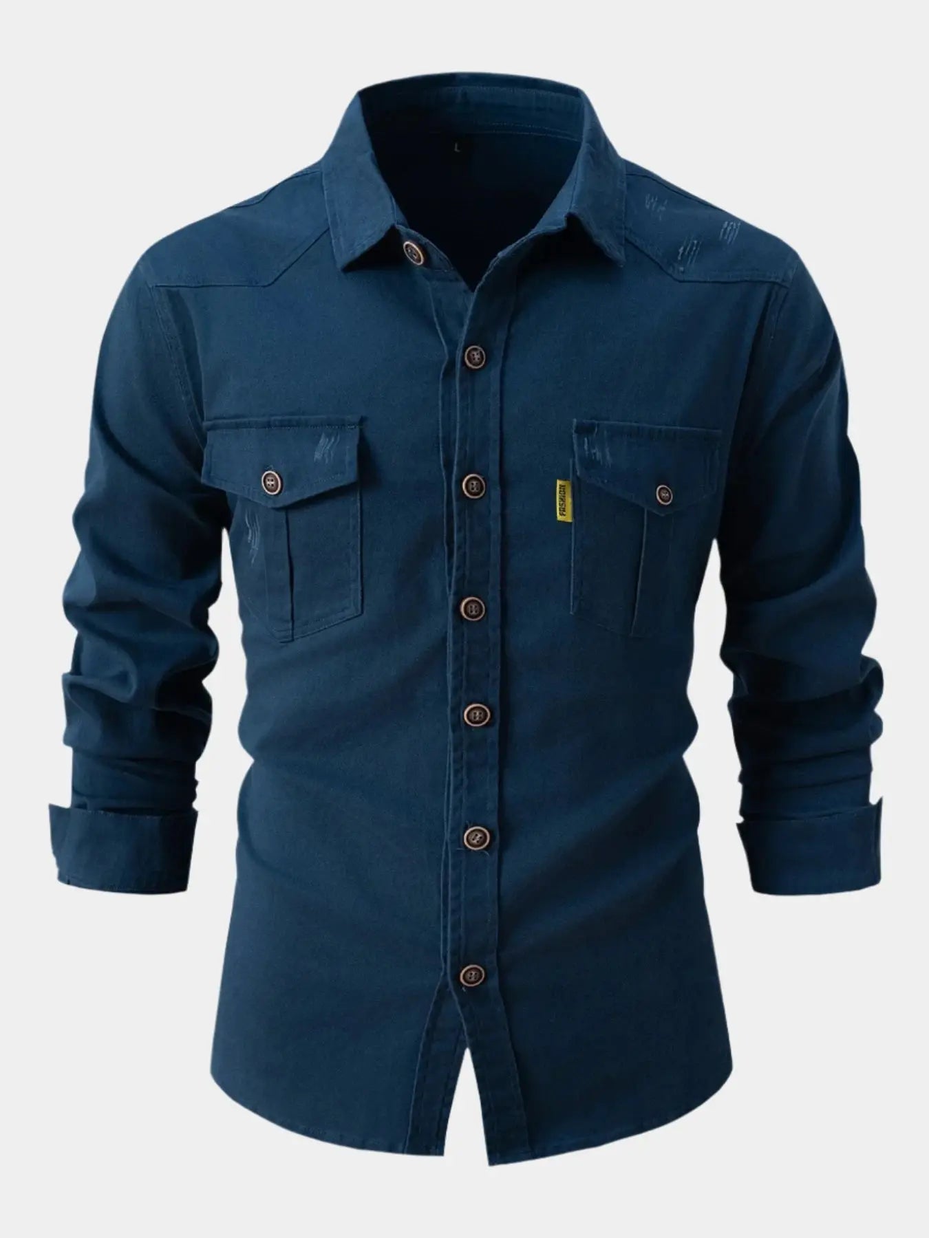 Anaïs - Chemise Denim Élégante
