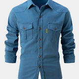 Anaïs - Chic Denim Blouse