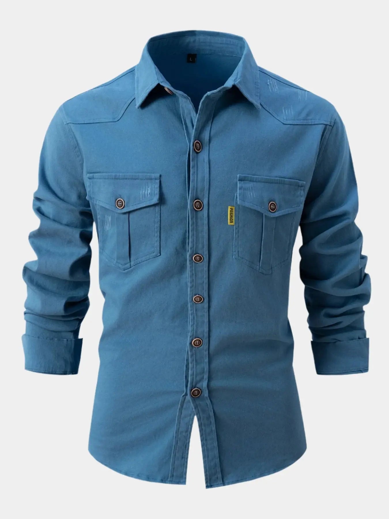 Anaïs - Chemise Denim Élégante