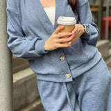 Chase | Women’s Knit Set with Cardigan and Pants