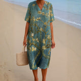 Clémence - Sophisticated Cotton Dress