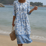 Laurence - Floral Embroidery Dress