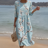 Valérie - Floral Embroidery Dress
