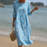 Patricia - Floral Embroidery Dress