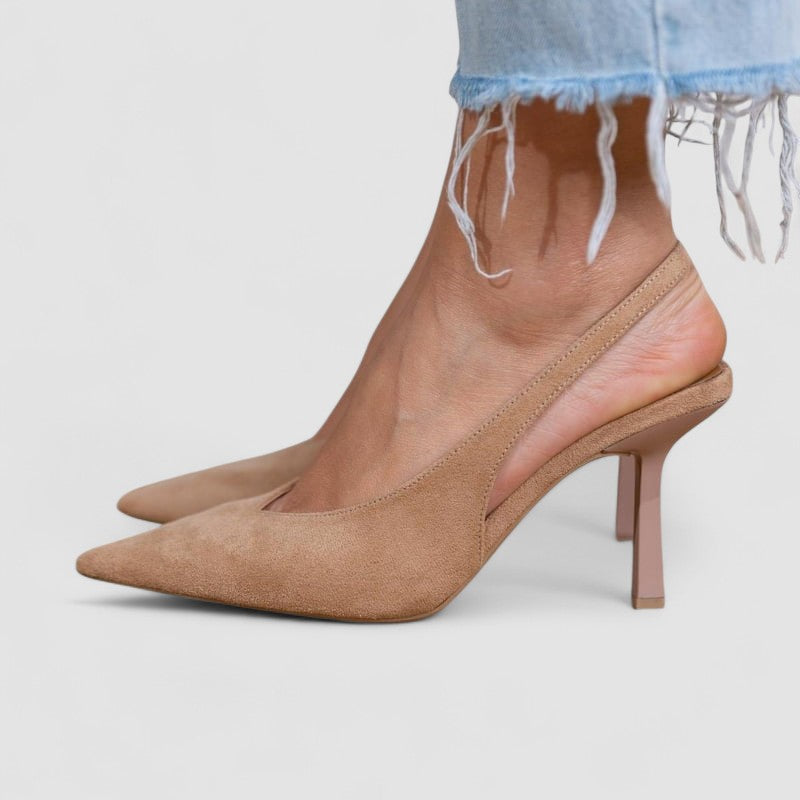 Rita - Chic Slingback Heels - Charlotte & Willow