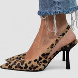Anaïs - Leopard Pattern Stiletto Heels