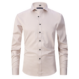 Justine - Tailored Long Sleeve Slim Fit Shirt