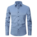 Justine - Tailored Long Sleeve Slim Fit Shirt