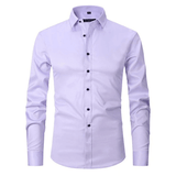 Justine - Tailored Long Sleeve Slim Fit Shirt