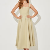 Justine - Chic Midi Dress