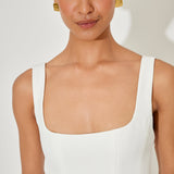 Justine - Chic Midi Dress