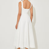 Justine - Chic Midi Dress