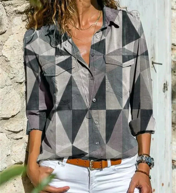 Aoife - Stylish Elegance Blouse - Charlotte & Willow, product photo 6