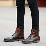 Élodie - Chic Oxford Ankle Boots