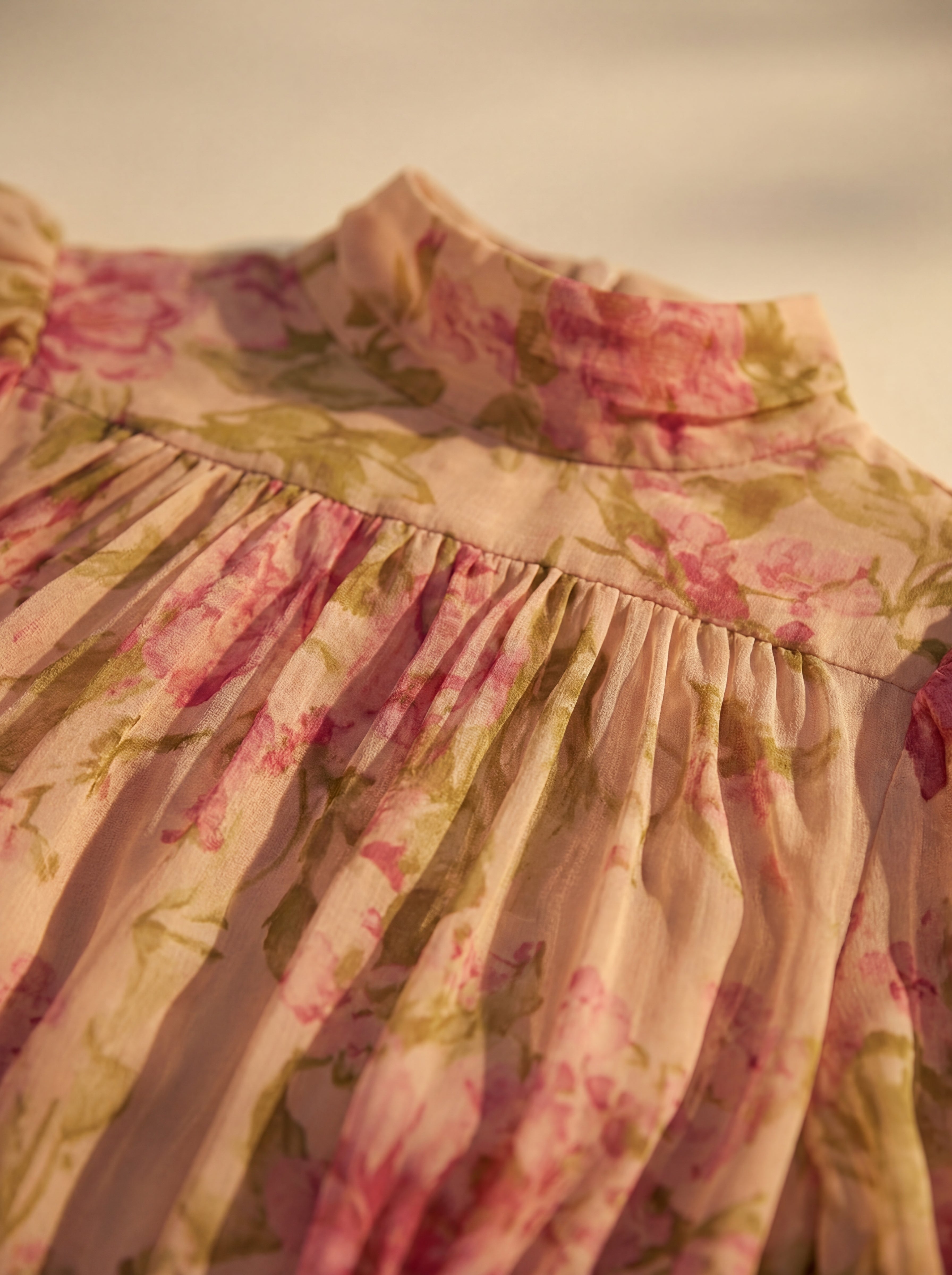 Grainne Floral Dress - Charlotte & Willow, detail