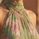 Ailish Halter Dress - Charlotte & Willow, detail