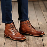 Anaïs - Vintage Leather Ankle Boots