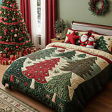 3-Piece Quilted Bed Set - Enchanted Forest