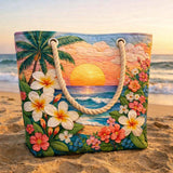 Tropical Breeze Handmade Beach Tote