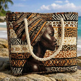 Handcrafted Melanina Queen Beach Tote