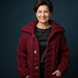 KARINA - ELEGANT COSY COAT WITH TUMMY COVERAGE