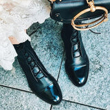 Clara - Sophisticated Leather Ankle Boots