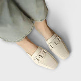 Inès - Cozy Leather Slippers