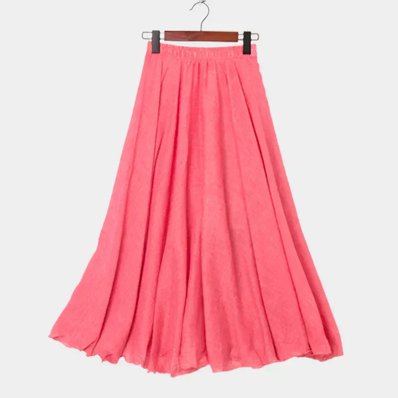 Gráinne - Chic Floor-Length Skirt