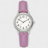 Sarah - Sleek Blue Minimalist Timepiece