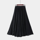 Gaëlle - Chic Floor-Length Skirt