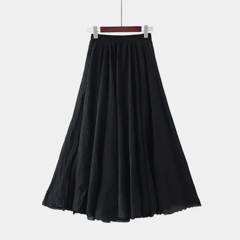 Gráinne - Chic Floor-Length Skirt - Charlotte & Willow, product photo 7