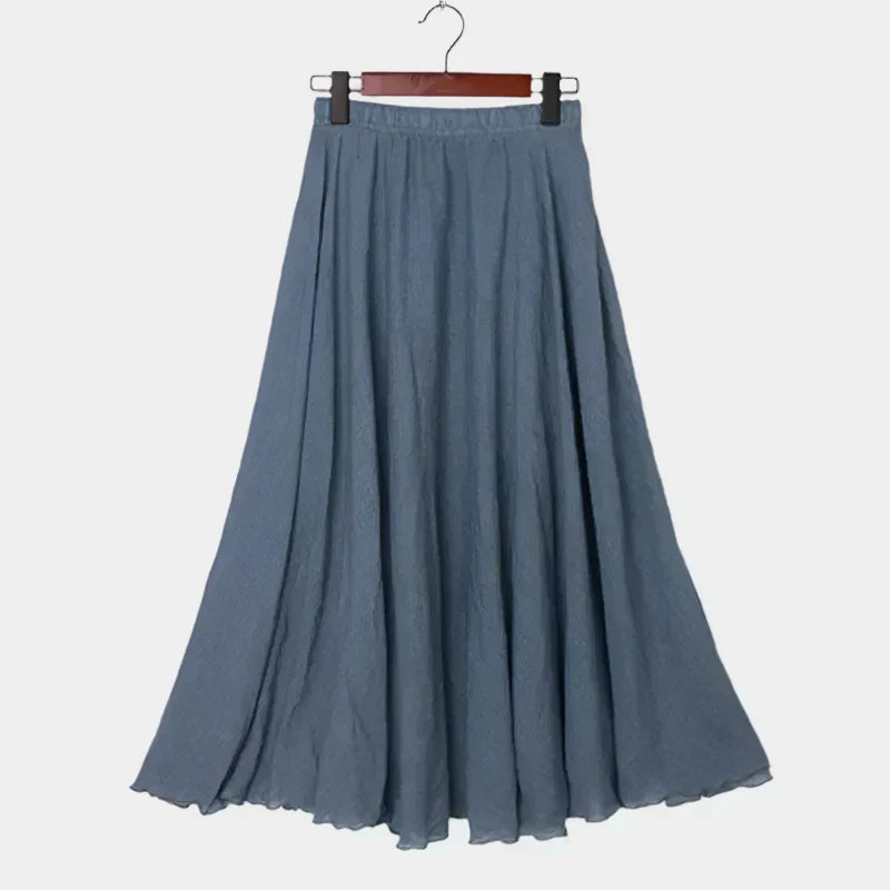 Gráinne - Chic Floor-Length Skirt