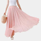 Gaëlle - Chic Floor-Length Skirt