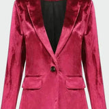 Céline - Luxurious Velvet Overcoat